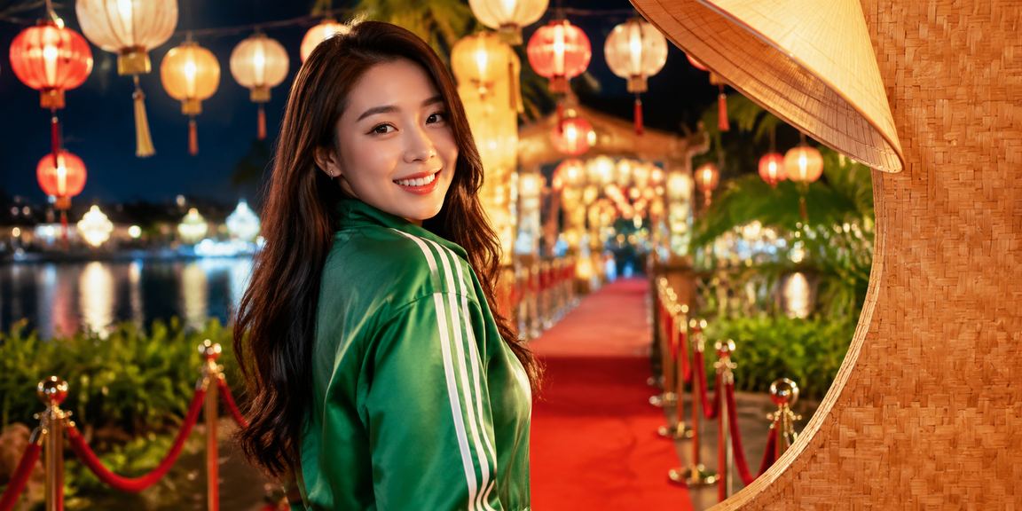 Người chơi tại Huế theo dõi kết quả cá cược thể thao bên chiếc nón lá