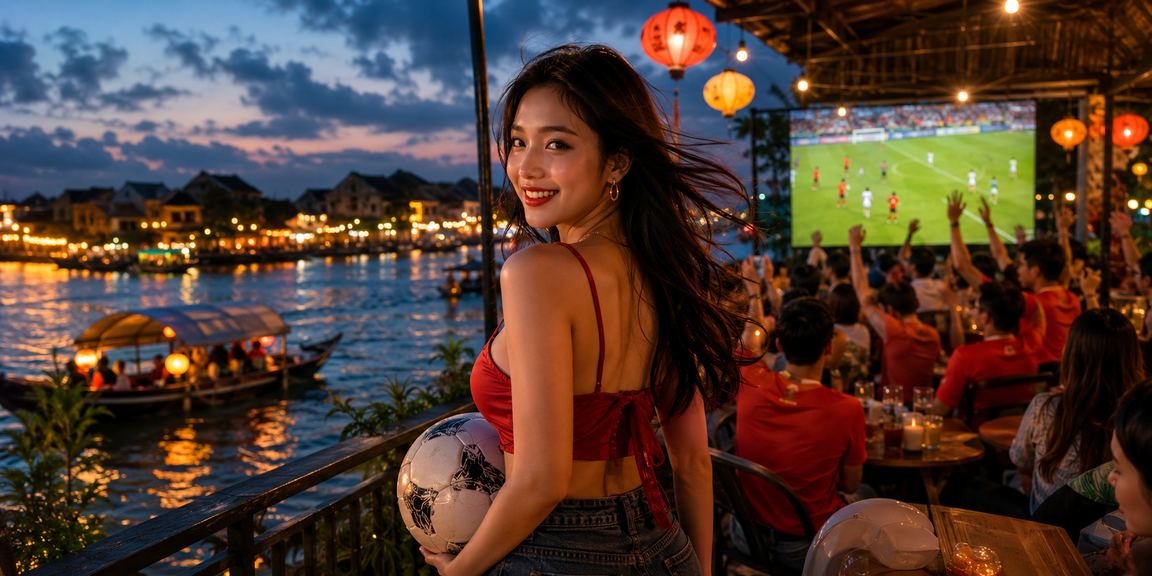 Người chơi tại Sài Gòn xem bóng đá và đặt cược trực tuyến trong quán cà phê